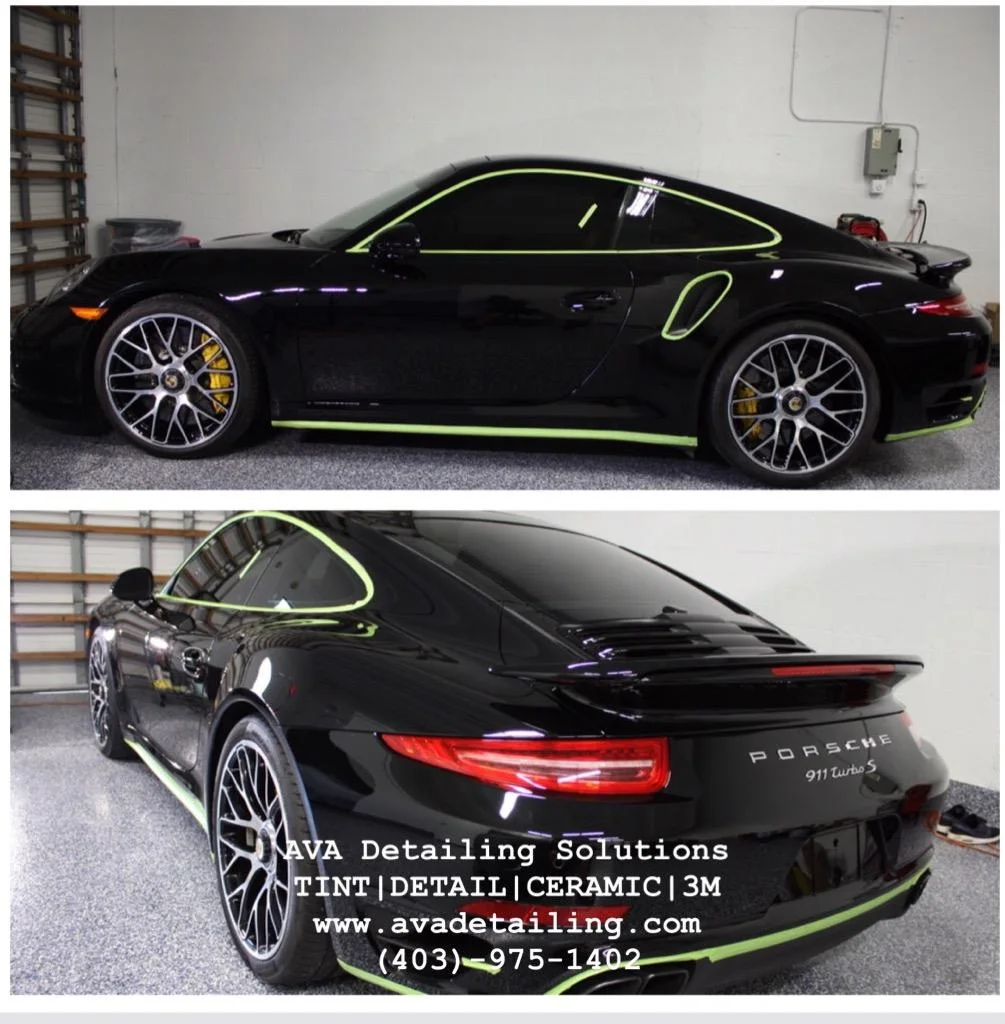 Porsche — black exterior